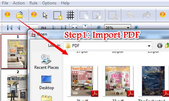 חיתוך תמונות מקובץ PDF ב- Mac קל