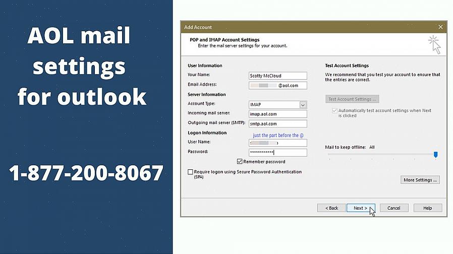 כעת תוכל להוריד הודעות דוא"ל מחשבון AOL שלך ישירות ל- Outlook Express
