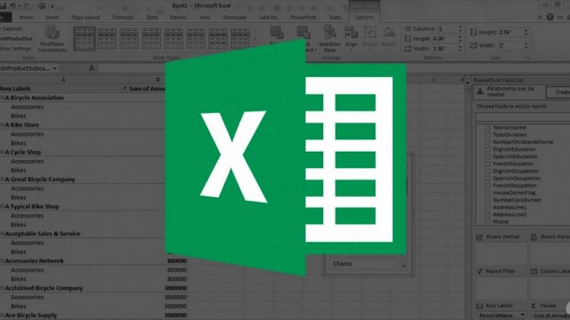 הפונקציה Manager Manager של Microsoft Excel צצה אוטומטית כשמכינים טבלה כזו