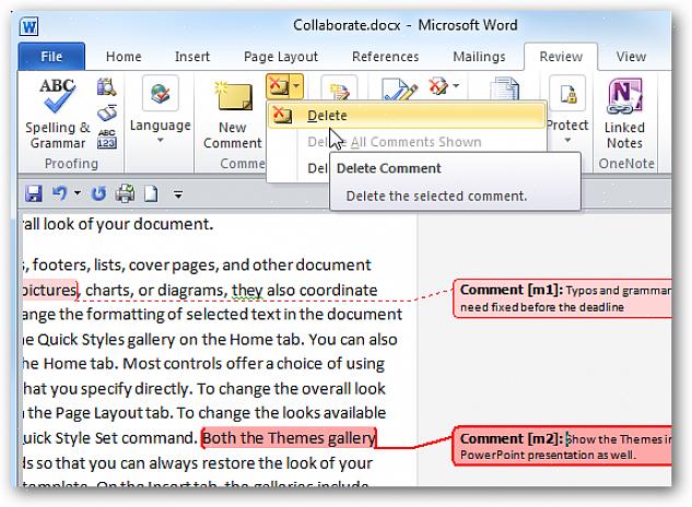 תיבת ההערות היא רק אחת מהתכונות הרבות שמציעה Microsoft Word לבדיקת מסמך