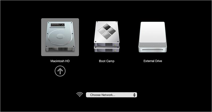 באפשרותך לשנות את דיסק ההפעלה המוגדר כברירת מחדל עבור Mac כך שתוכל להמשיך להשתמש במחשב שלך