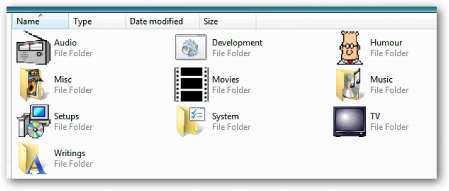 סוג אחר של תיקיית ברירת המחדל של Windows הוא זה שנקרא המסמכים שלי וכאן ניתן לאחסן את רוב קבצי הנתונים