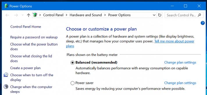 האם אתה יודע שהמחשב שלך הביא אפשרויות חיסכון בחשמל שיעזרו לך להוריד את האנרגיה שהוא משתמש בו