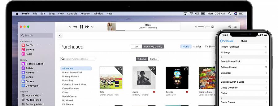 התחבר לחנות iTunes ולחץ על הקישור Videos Music בעמודה השמאלית