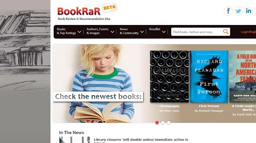חדשות מקוונות ודעות על ספרים עלילתיים וספרי עיון עדכניים נמצאים באתר זה