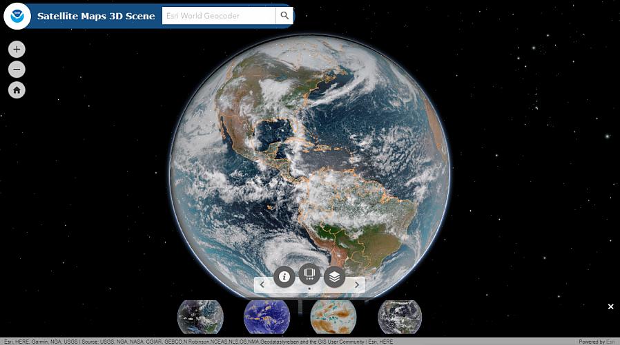 להלן מספר מקורות לתמונות לוויין טובות של כדור הארץ