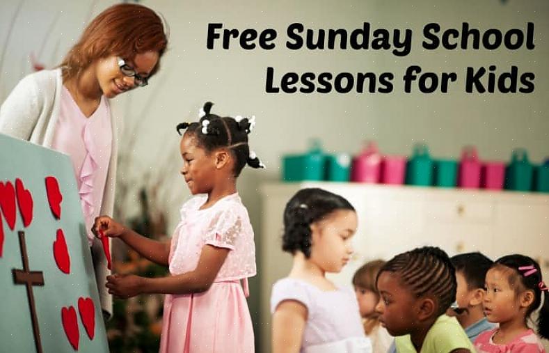 תוכניות שיעורים בבית הספר של יום ראשון זמינות באופן מסחרי