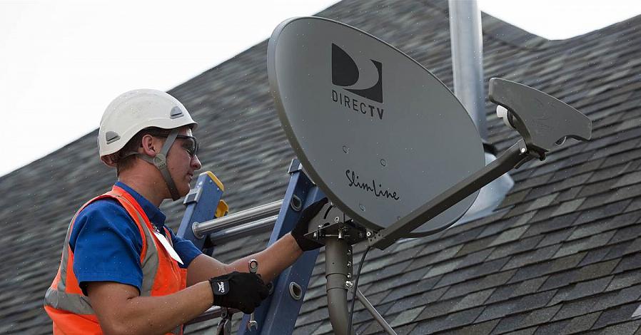 אלה ההוראות שתוכל לבצע בהתאם לחיבור צלחת ה- DirecTV שלך