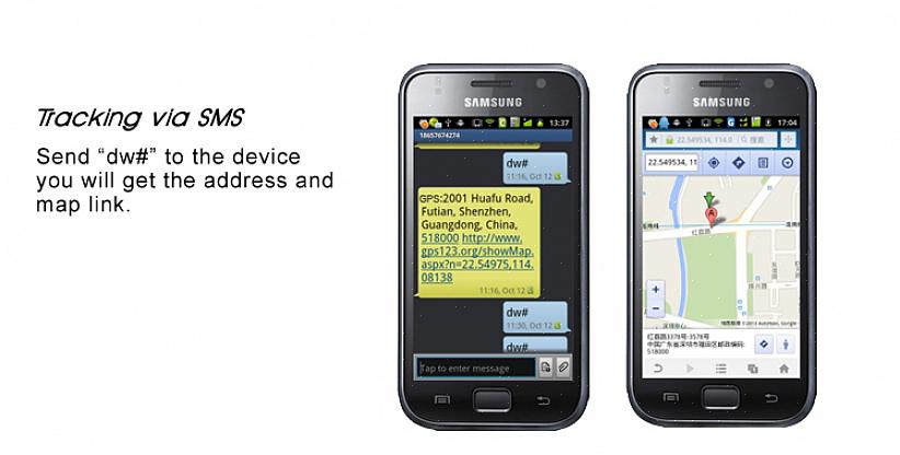 למכשירי GPS יש חריץ שבו אתה יכול להחליק את כרטיס ה- SIM הסלולרי שלך