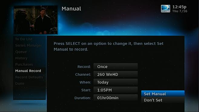באמצעות ה- DVR DirecTV אתה משנה את האופן שבו אתה צופה ומקליט תוכניות טלוויזיה