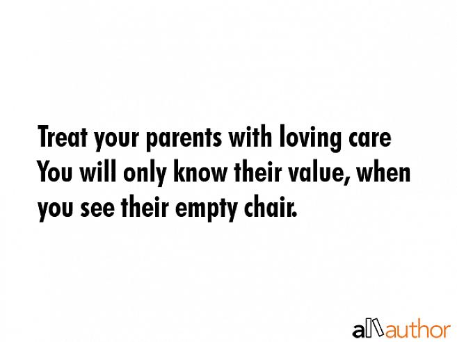 זה אחד הדברים הטובים ביותר שאתה יכול לתת להורים שלך