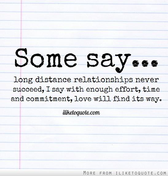 אם מערכת היחסים שלך למרחקים ארוכים אמורה להיות