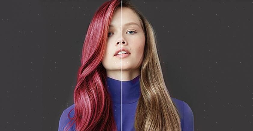 להלן השלבים כיצד ניתן לשנות את צבע השיער שלך עם צבע שיער וירטואלי