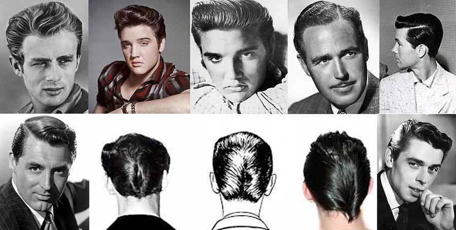 אתה יכול להתמודד עם החלק האחורי של השיער שלך משוחזר משנות ה -50 פשוט על ידי גזירה קצרה של שנות ה -50 שמדגדגת