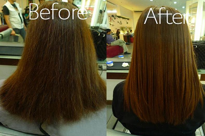 הטיפול בצלופן השיער הוא תהליך טיפוח שיער העושה שימוש במוצר צבע שיער מקצועי למחצה קבוע