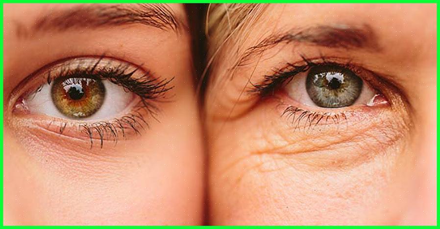 כדי למנוע קמטים ולהבהיר את העור סביב אזור העיניים