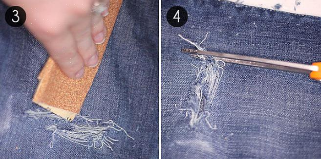 לא מספיק מ -4 או 5 חורים בכל רגל מכנסיים כדי לגרום לג'ינס שלך להיראות שחוק