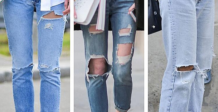 כדי לגרום לג'ינס שלך להיראות שחוק באופן טבעי