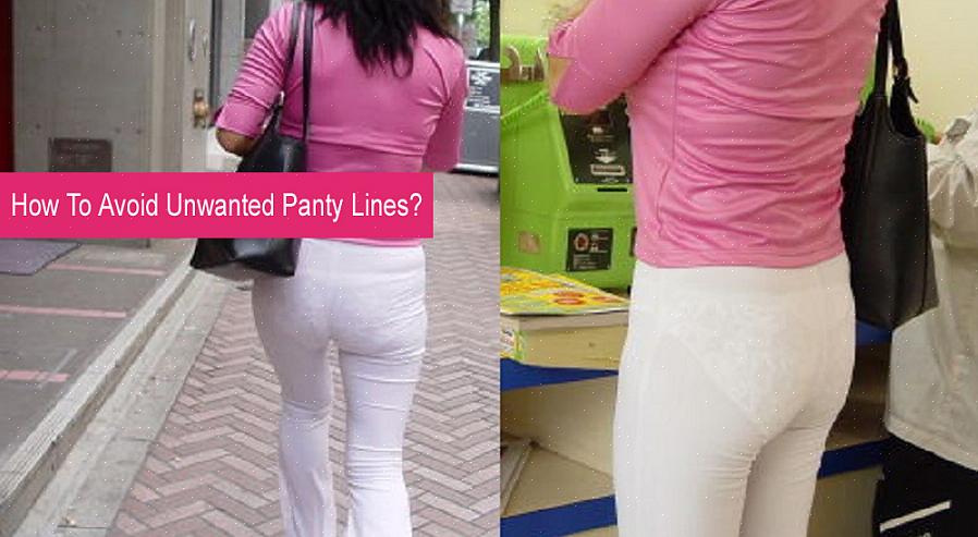 כאשר לובשים מכנסיים צמודים בצבע בהיר חשוב לדעת כיצד להימנע מקווי תחתונים