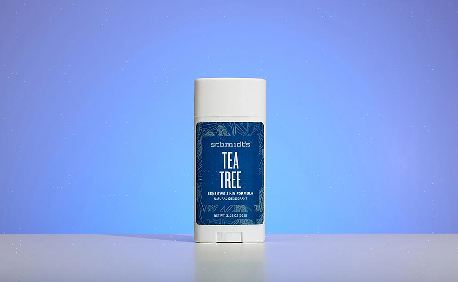 אתה יכול להשתמש בדאודורנט שמן עץ התה הזה מספר פעמים ביום או לפי הצורך