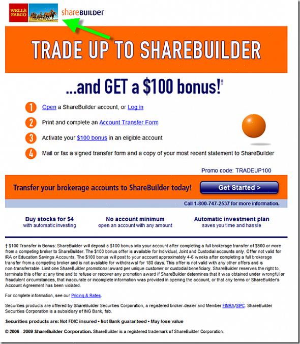 המשך לקרוא להלן כדי להדריך כיצד להתחיל להשקיע עם Sharebuilder