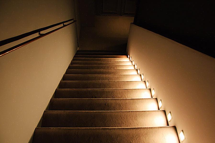 למרות שיש עדיין דרכים אחרות בהן ניתן להשתמש בתאורת מבטא בחדר מדרגות