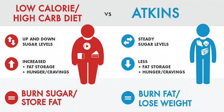 דיאטת אטקינס מספקת ירידה מהירה במשקל