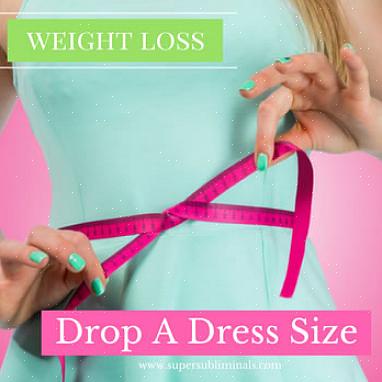 הגדרת המטרה להוריד מידת שמלה היא צעד שניתן לנהל בכל ירידה במשקל או תוכנית בריאות