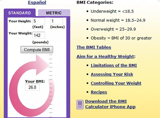 אתה יכול להתייעץ ישירות עם תרשים BMI מקוון ולקבל את המספר שלך במחשבון BMI בחינם