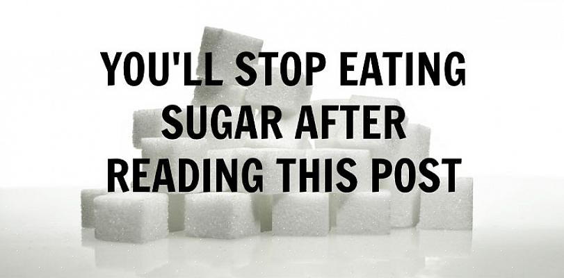 אם ברצונך להפסיק לאכול סוכר