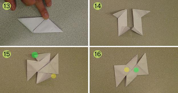 נייר מרובע משמש בדרך כלל לייצור נשק אוריגמי