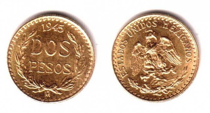 מטבעות זהב מקסיקניים היו בסצנת האוסף