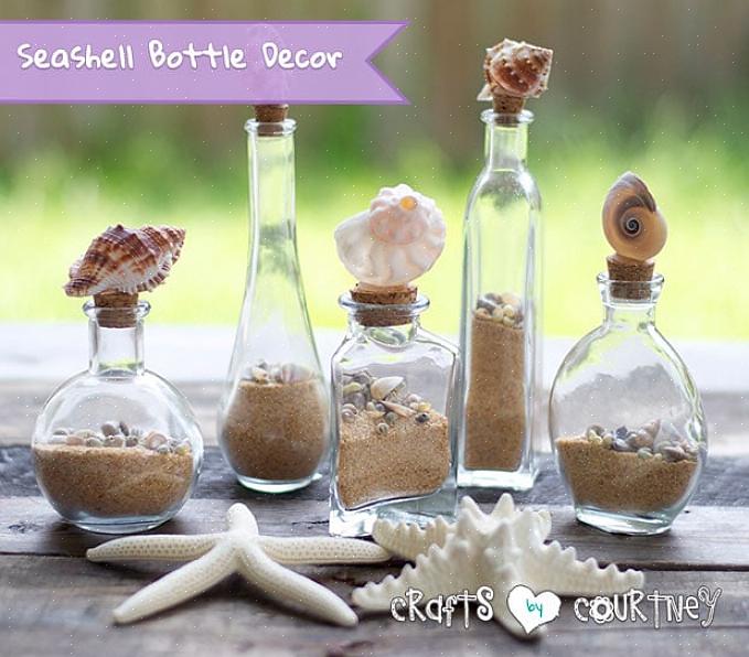 לאחר מכן תוכל להשתמש בבקבוק מלאכת הזכוכית כצנצנת או אגרטל או כמחזיק