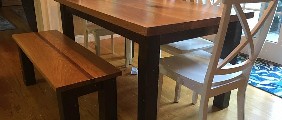 שולחנות עץ ושולחנות כנים עם הצעות אלה על ידי ביצוע התאמות מסוימות בגודל השולחן שלך