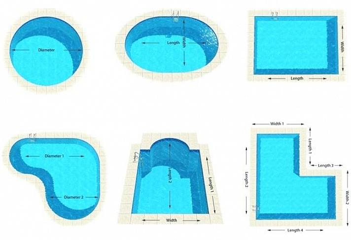 כך תוכל לחשב את נפח בריכת השחייה בגלונים