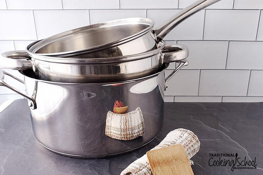 הנה כמה טיפים שתוכל לעקוב אחריהם כדי ללטש את כלי הבישול מנירוסטה