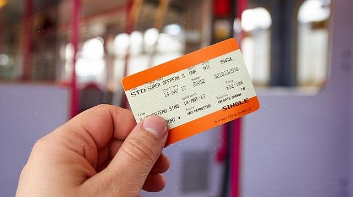 תכנן את נסיעת הרכבת שלך מוקדם כדי שתוכל למצוא את כרטיסי הרכבת הזולים ביותר