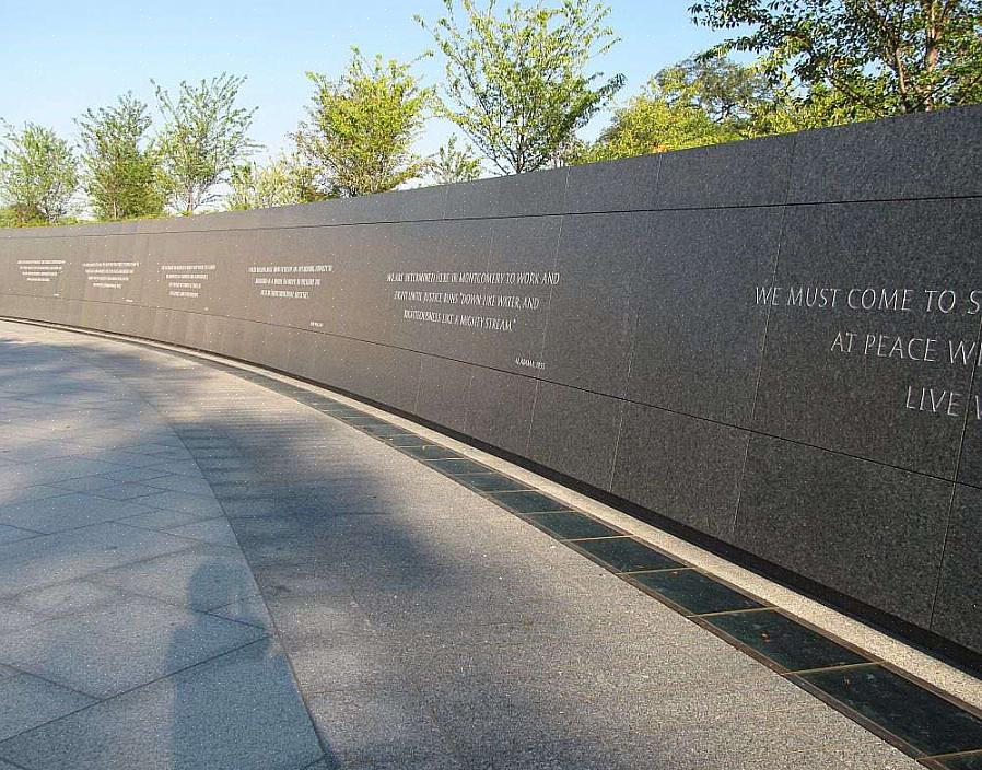 האנדרטה הלאומית של מרטין לותר קינג הבן תמוקם בוושינגטון הבירה
