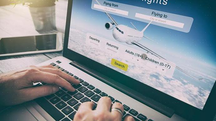 פעל לפי מדריך זה כיצד להזמין נסיעות אוויריות באינטרנט