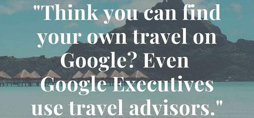שוחח עם סוכן הנסיעות על תוכניות הנסיעות שלך ושאל לגבי עלות נסיעה כזו