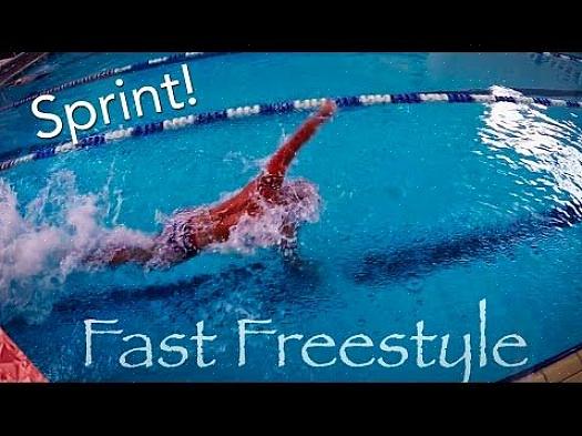 זה יידע אותך אם הניסיון הראשון שלך לשחות מהר יותר בשבץ חופשי הוא הצלחה