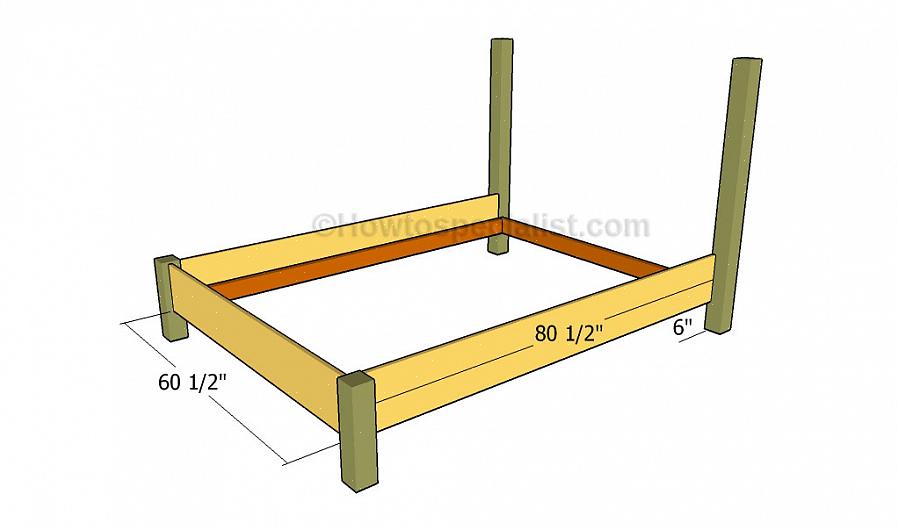 להלן שלב אחר שלב כיצד להכין מסגרת מיטה מעץ משלך