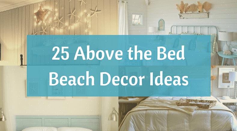 הכניסו את מי החוף והשמיים לחדר השינה שלכם על ידי הצבעים כחול לבן בחלקים מרכזיים ובמבטא של העיצוב שלכם
