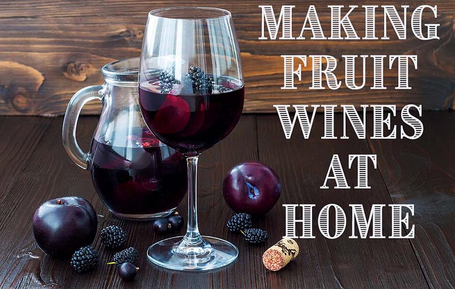 השלב הראשון בהכנת יין מענבים (או מפירות אחרים שתבחרו) הוא איסוף המצרכים שלכם