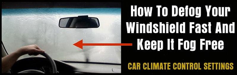 פתיחת חלונות הרכב לא תערום את השמשה הקדמית