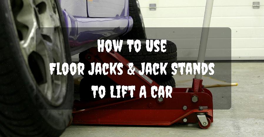 עמדות ג'ק שימושיות בכל פעם שצריך לתמוך ברכב כדי להתעסק מתחת למכונית