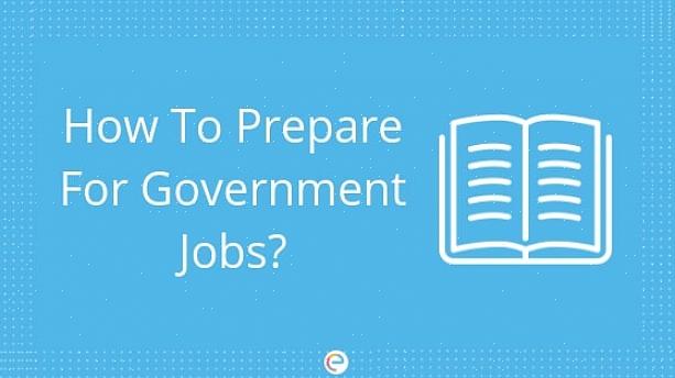 השתמש באתרי חיפוש עבודה כדי למצוא משרות בממשל הפדרלי