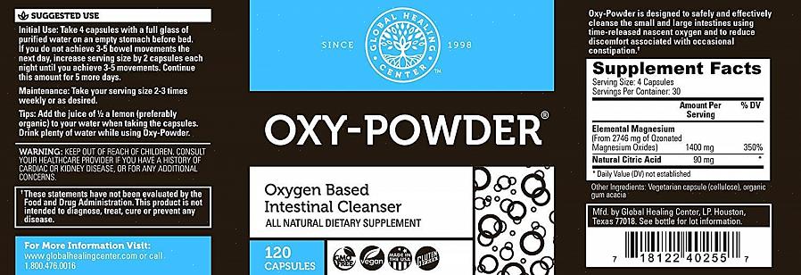 כך תוכלו להפוך למוכרים של Oxy Powder Colon Cleanse