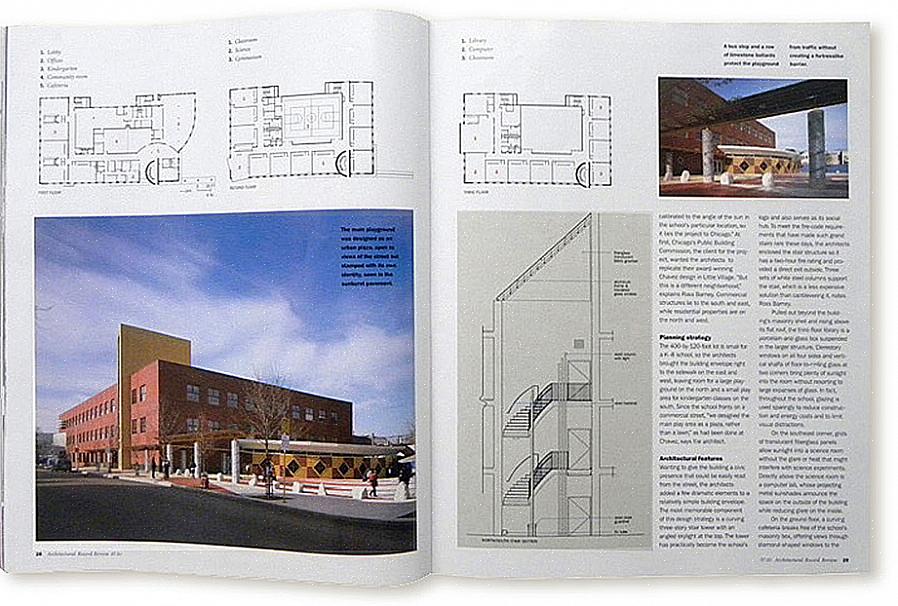 המגזין Architectural Record מועיל להרבה מהשאלות שלך בתחום בו אתה נמצא