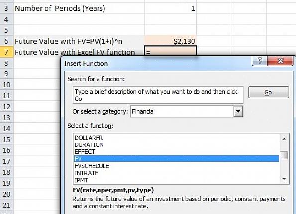 אין דרך מהירה בלחיצה אחת או שתיים כדי ללמוד כיצד לחשב ריבית דריבית ב- Excel